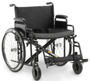 Cadeira de Rodas Dobrável Para Obeso 180 Kg assento 62 cm D500 - Dellamed