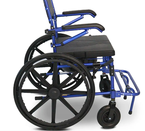 Cadeira de Banho D70 em Alumínio até 200 kg Assento 51 cm - Dellamed