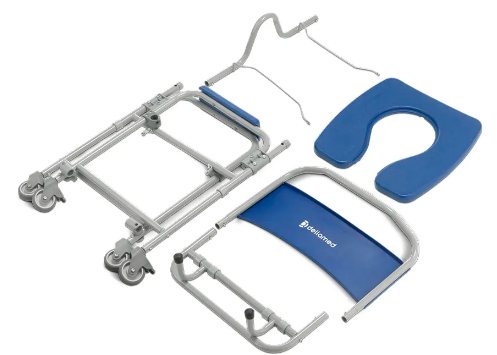 Cadeira de Banho Dobrável e Desmontável até 150 Kg D45 - Dellamed