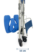 Cadeira de Banho Dobrável e Desmontável até 150 Kg D45 - Dellamed