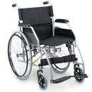 Cadeira de Rodas Dobrável em Aço até 120 Kg D100 - Dellamed