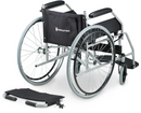 Cadeira de Rodas Dobrável em Aço até 120 Kg D100 - Dellamed