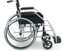 Cadeira de Rodas Dobrável em Aço até 120 Kg D100 - Dellamed
