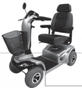 Scooter Elétrica Motorizada Scott X até 136kg  (Azul / Vermelha / Prata) – Ottobock