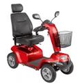 Scooter Elétrica Motorizada Scott XL até 181kg (Azul / Vermelha / Prata) - Ottobock