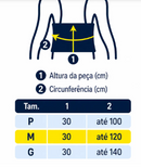 Faixa Abdominal 4 Painéis Ortho Care - Dellamed