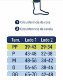 Joelheira Articulada com Cintas Cruzadas Ortho Care - Dellamed