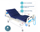 Kit Cama DX2 Movimentos + Colchão Pneumático para Tratamento de Escaras Air Tube 110V - Dellamed