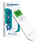 Kit Termômetro Infravermelho + Balança Digital Cinza - Dellamed