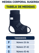 Bota Ortopédica Imobilizadora Curta em Alumínio Ortho Care - Dellamed