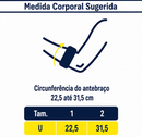 Par de Tennis Elbow Ajustável com Neoprene - Dellamed