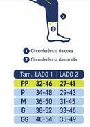 Joelheira com Orifício e Reforço Patelar Ortho Care - Dellamed