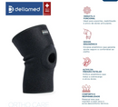 Joelheira com Orifício e Reforço Patelar Ortho Care - Dellamed