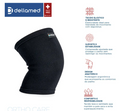 Par de Joelheiras Elástica Ortho Care - Dellamed