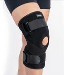 Par de Joelheira Articulada com Cintas Cruzadas Ortho Care - Dellamed