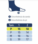 Tornozeleira Elástica Ortho Care - Dellamed