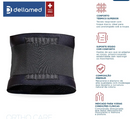 Cinta Lombar com Hastes Flexíveis Ortho Care - Dellamed