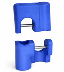Suporte Apoio de Pés Articulado Cadeira de Banho D60 - Dellamed
