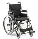 Cadeira de Rodas Manual D400 com Suporte de Panturrilha Até 120kg | Tamanho 48 - Dellamed