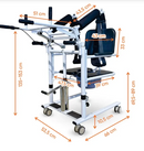 Cadeira de Transferência Lift e Posicionamento Hidráulica - Longevitech