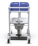 Cadeira para Banho e Transferência Hidráulica Azul - Longevitech