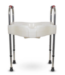 Assento Sanitário Elevado com Barras Laterais POP - Longevitech