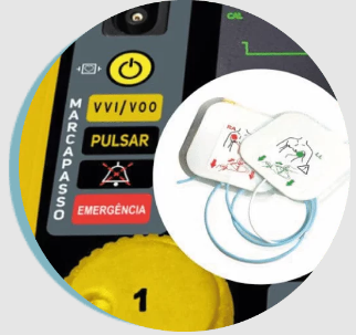 Cardioversor Bifásico Vivo Gold  versátil e preciso com resultados clínicos avançados- CMOS DRAKE