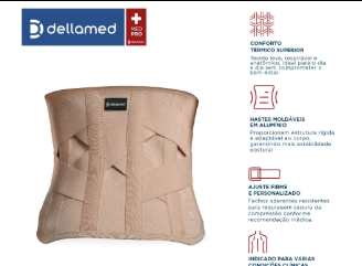 Colete Putti Baixo Ortho Care - Dellamed