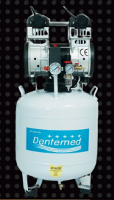 Compressor 50 Litros (Atende até 2 Consultórios com bomba a vácuo) - Prime Welt Dentemed