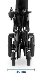 Cadeira de Rodas Motorizada Dobrável até 120 kg Assento de 48cm D800 - Dellamed