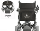 Cadeira de Rodas Motorizada em Alumínio Dobrável até 120 Kg Assento de 44cm D900 - Dellamed