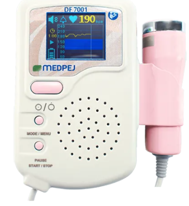 Detector Fetal Portátil Digital DF 7001 DG - MEDPEJ