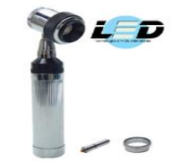 Dermatoscópio c/ lâmpada Luz Branca (LED Branco Frio), com lente tipo lupa com aumento de 08 e 10 vezes. - MIKATOS