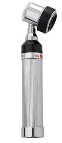 Dermatoscópio c/ lâmpada Luz Branca (LED Branco Frio), com lente tipo lupa com aumento de 08 e 10 vezes. - MIKATOS