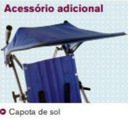 Carrinho de Transporte Terapêutico Dobrável Eco Buggy - Ottobock