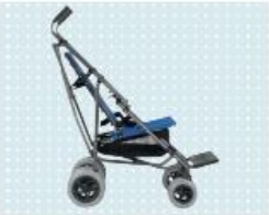 Carrinho de Transporte Terapêutico Dobrável Eco Buggy - Ottobock