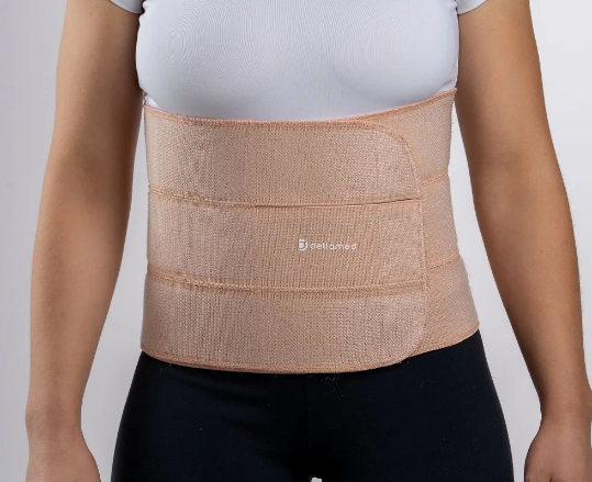 Faixa Abdominal 3 Painéis Ortho Care - Dellamed