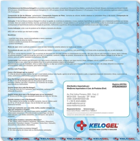 KIT 6 TRATAMENTO 90 DIAS - 3 FITAS T INVERTIDO KELOGEL - MEDFORMA
