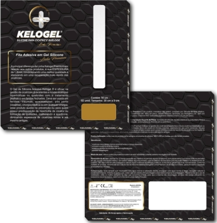 KIT 8 TRATAM. 90 DIAS -3 FITAS DE 70CM KELOGEL PREMIUM 1.8MM - MEDFORMA