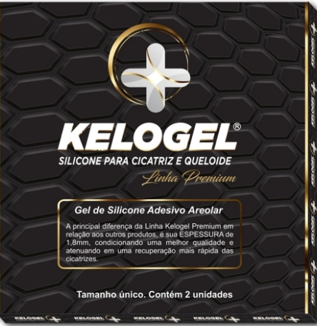 KIT 18 - 1 AREOLAR + 1 FITA 35CM KELOGEL PREMIUM 1.8MM - MEDFORMA