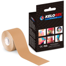 FITA KINÉSIO TAPE BANDAGEM ELÁTICA KELOGEL PREMIUM 5CMX5M 10UN - MEDFORMA