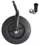 Pneu aro 06"+ garfo maciço para Cad Sol Plus/Confort/H10/505 (Biruta Sol/confor) - CDS