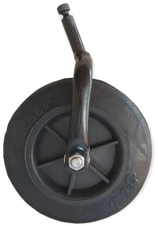 Pneu aro 06"+ garfo maciço para Cad Sol Plus/Confort/H10/505 (Biruta Sol/confor) - CDS