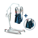 KIt Guincho para Elevação Manual de Acamados até 180 Kg D5000 com Cesto Extra - Dellamed