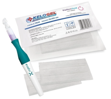 KIT ADESIVO CIRÚRGICO CANETA EXOFIN PEN 1ML + 60CM STERISTRIP KELOGEL - MEDFORMA