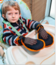 Luva de Proteção e Contenção Infantil (Par) - Longevitech