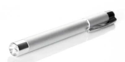Lanterna Clínica MIKATOS Luz Branca (LED Branco Frio - MIKATOS