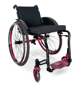 Cadeira de Rodas Monobloco em Alumínio M2 Max Moving - Dellamed