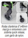 Cadeira de Rodas MA3E - Ortomobil