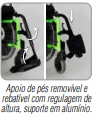 Cadeira de Rodas MA3E - Ortomobil